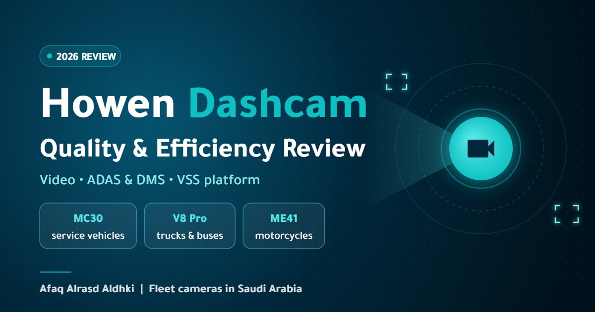 Read more about the article Howen Dashcam Review: Quality, AI Features and Which Hero Model Fits Your Fleet