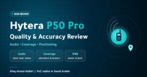 Read more about the article Hytera P50 Pro Review: Audio Quality, Coverage, Location Accuracy and P50 Comparison